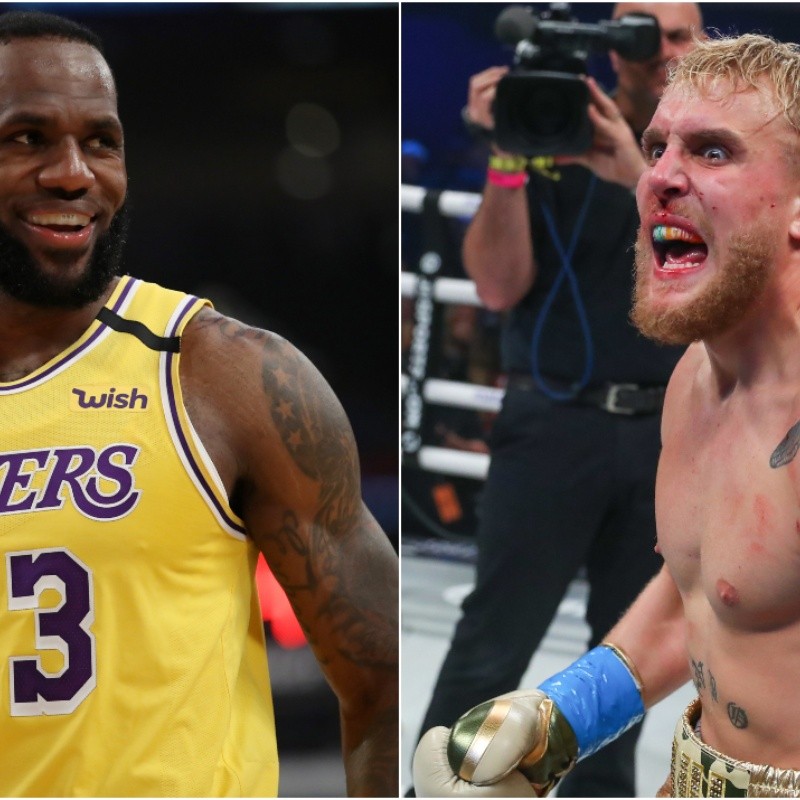 A Jake Paul le preguntaron si pelearía con LeBron y su respuesta fue épica