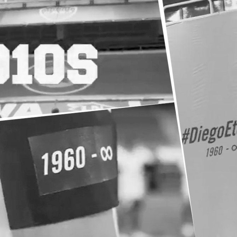 Todo gris: el nuevo video homenaje de Boca para despedir a Maradona