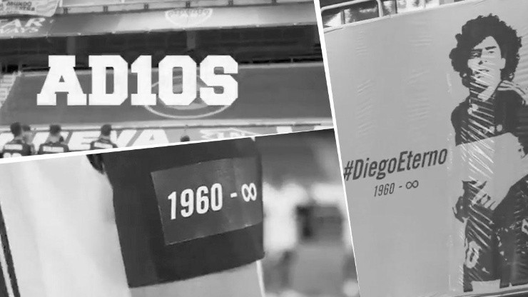 Todo gris: el nuevo video homenaje de Boca para despedir a Maradona