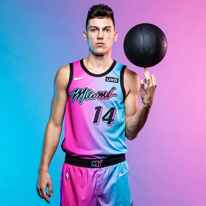 Miami Heat Vice jerseys 2020 look amazing; NBA fans make same joke