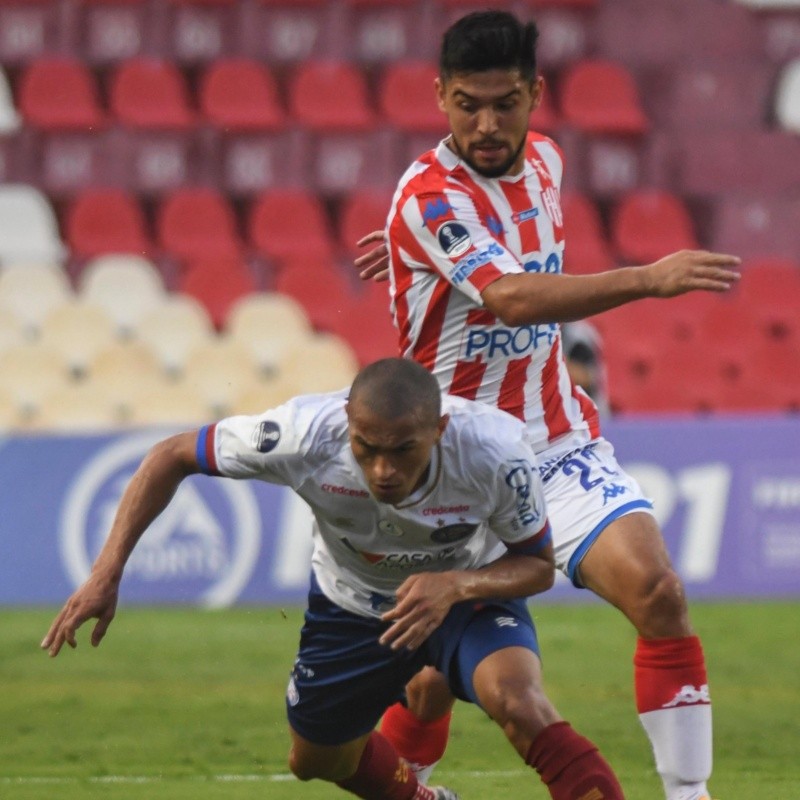 A Unión le anularon un gol a los 95' y Bahía clasificó por la Sudamericana