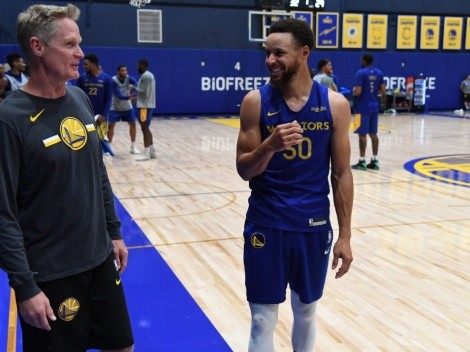 El plan de Steve Kerr con Stephen Curry para la próxima temporada de NBA