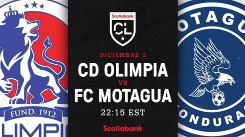 Qué canal transmite Olimpia vs. Motagua por la Liga CONCACAF