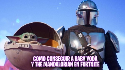 Como conseguir a Baby Yoda y la skin de Mandalorian en Fortnite