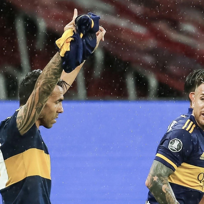 Boca jugó con 12: le ganó 1-0 a Inter de Porto Alegre con el mejor Tevez