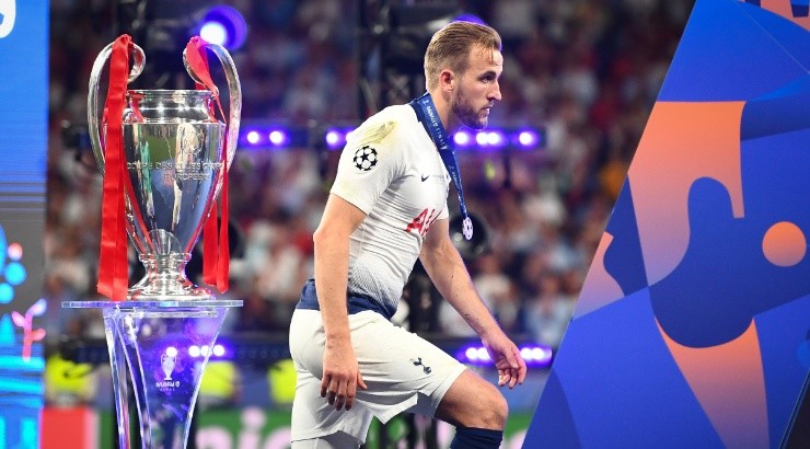 Harry Kane of Tottenham looks dejected after the UEFA Champions League Final between Tottenham Hotspur and Liverpool. (Getty Images)