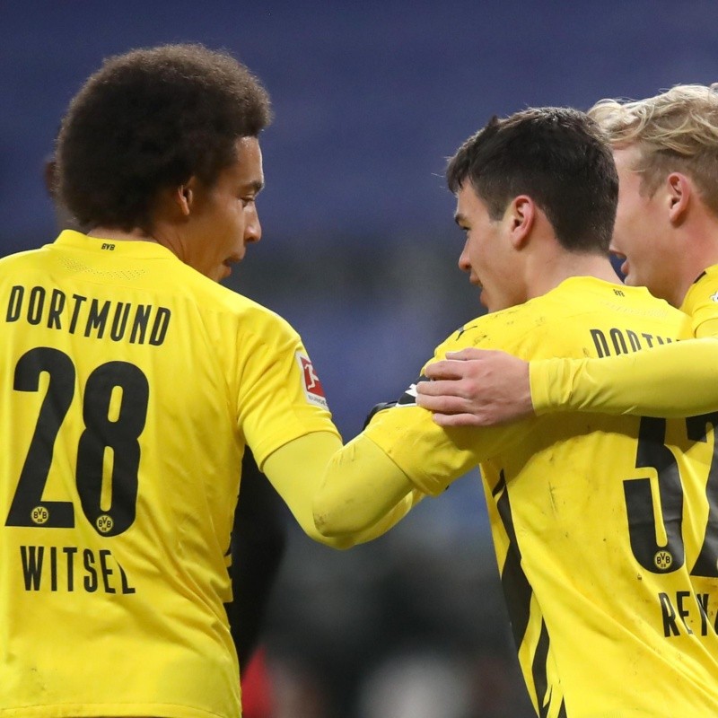 A falta de Haaland, Giovanni Reyna dibujó un golazo para el Dortmund