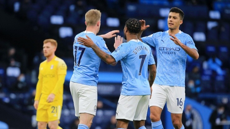 Qué baile: Manchester City le ganó 2-0 al Fulham y se quedó corto