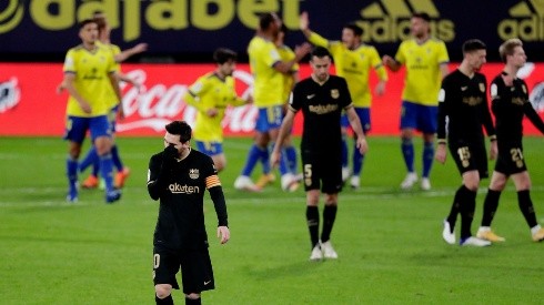 Histórico: Barcelona tuvo un partido para el olvido y Cádiz le ganó 2 a 1