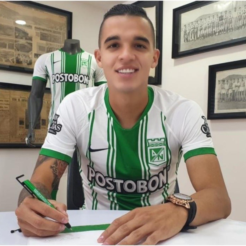 Llegó el primero: Jonathan Marulanda es el nuevo refuerzo de Atlético Nacional