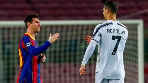 El video que todos queríamos: así fue el saludo entre Messi y Cristiano