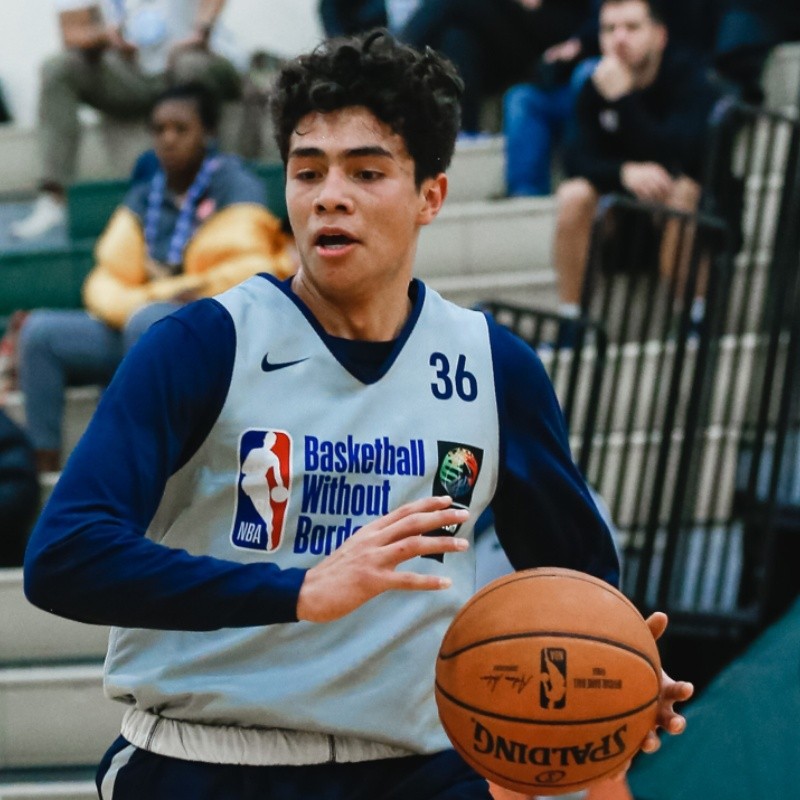 Esteban Roacho, el mexicano que va en camino a la NBA