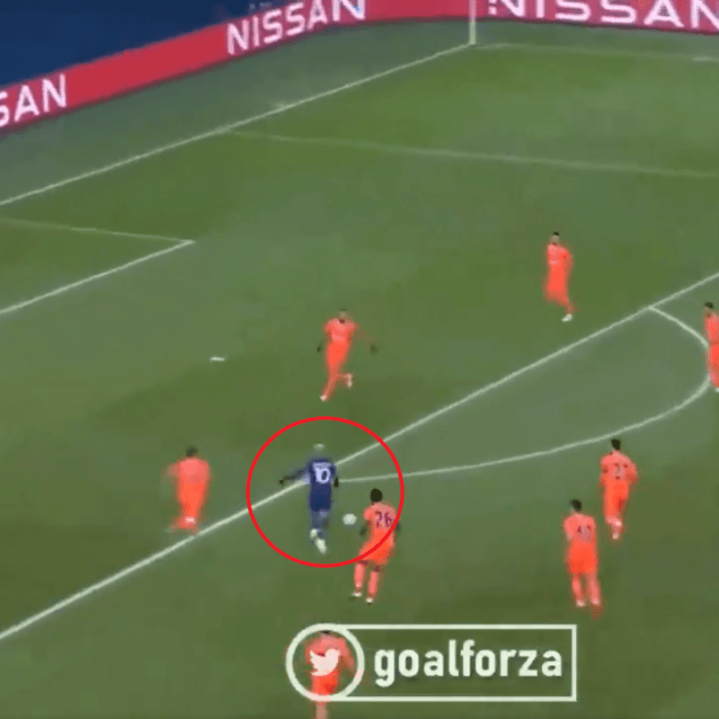 Video: Neymar metió un caño y clavó un golazo para el PSG