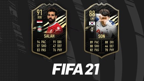 Nuevas cartas para Salah y Son en el TOTW 11 del FIFA 21