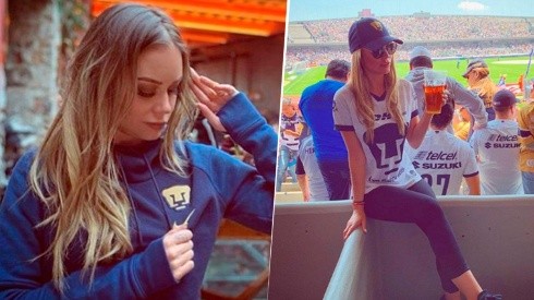 Vero Rodríguez no esconde su amor por Pumas.