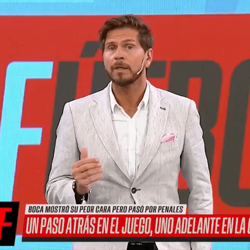 Vignolo sobre Boca ayer: "Parecía que la Bombonera le quedaba enorme"