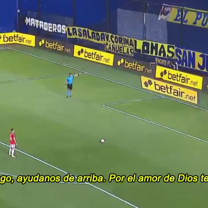 El relato viral de los penales en Boca-Inter: "Diego, ayudanos de arriba"