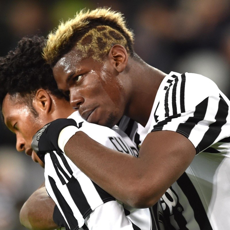 Cuadrado volvería a jugar con Pogba, pero le sacarían a un panita de la Juventus