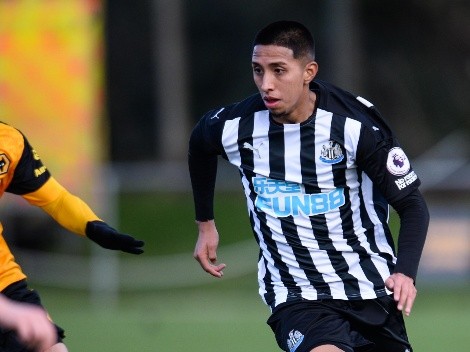 Las palabras de Rodrigo Vilca tras su primer gol en Newcastle Sub 23