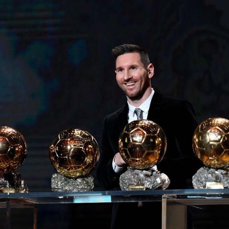 El mensaje de Messi tras aparecer en el Ballon d'Or Dream Team