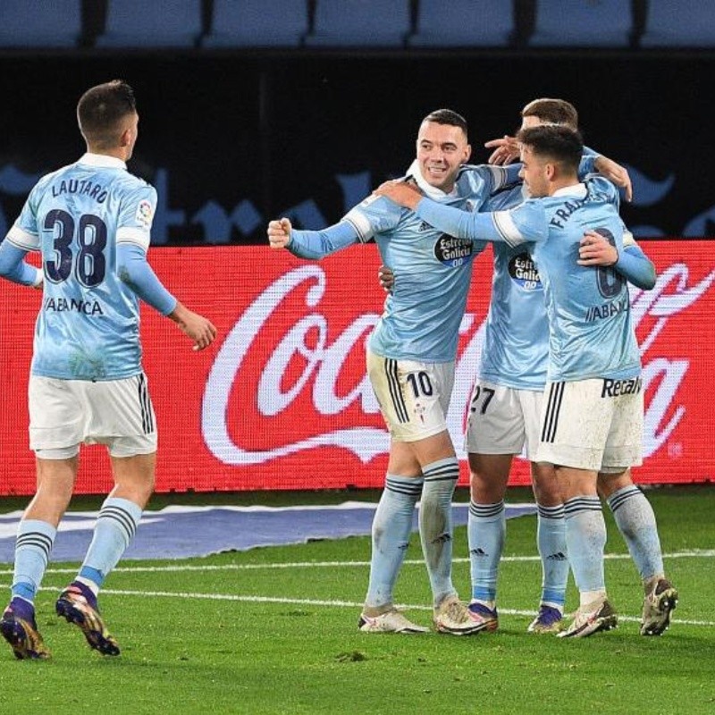 Es el equipo de Coudet: Celta goleó y ya está en mitad de tabla