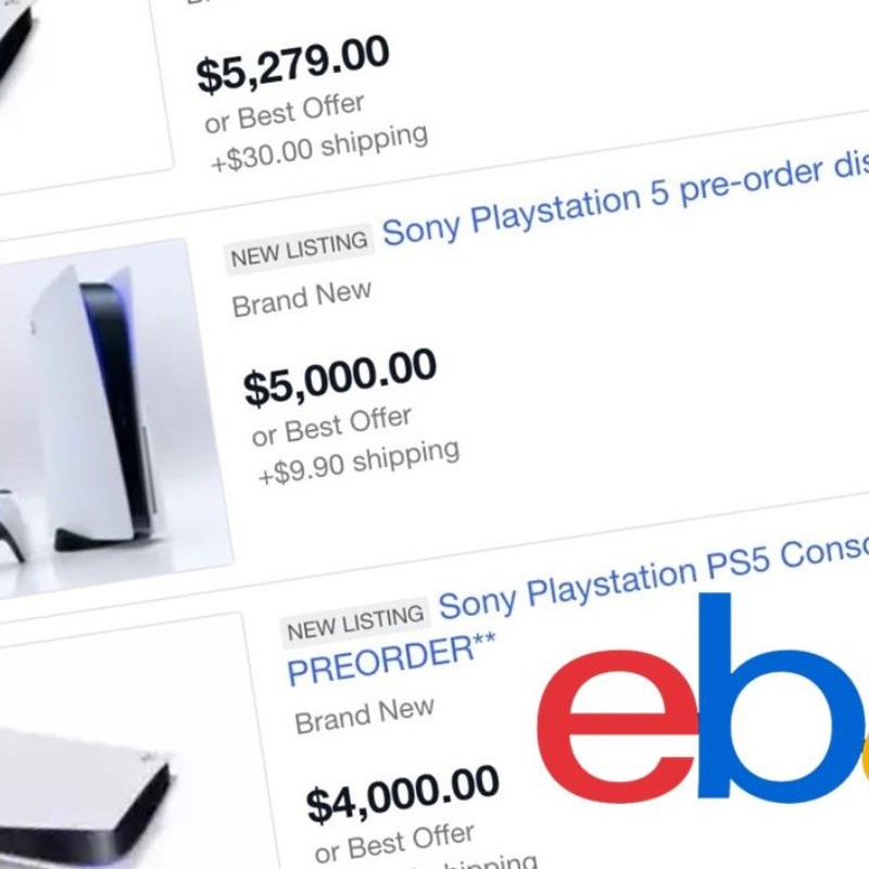 Revendedores de PS5 y Xbox Series X han ganado más de 28 millones de dólares en eBay