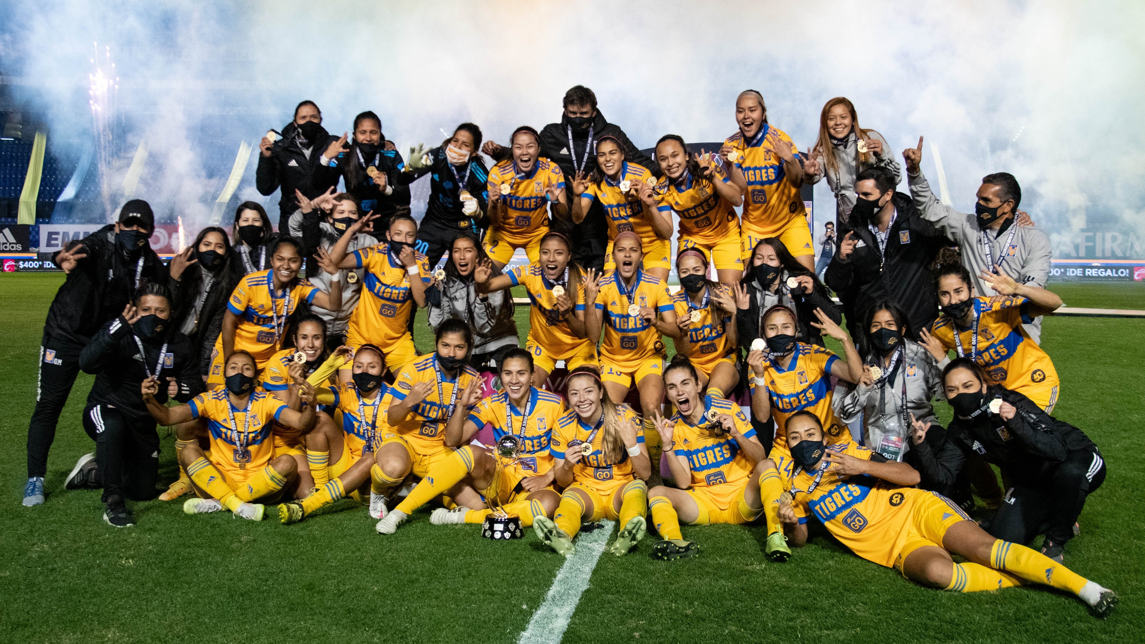 Tigres se volvió a consagrar Campeón de la Liga MX Femenil.