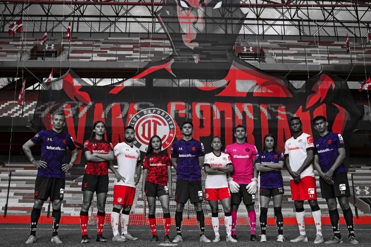 Toluca nuevo jersey Under Armour