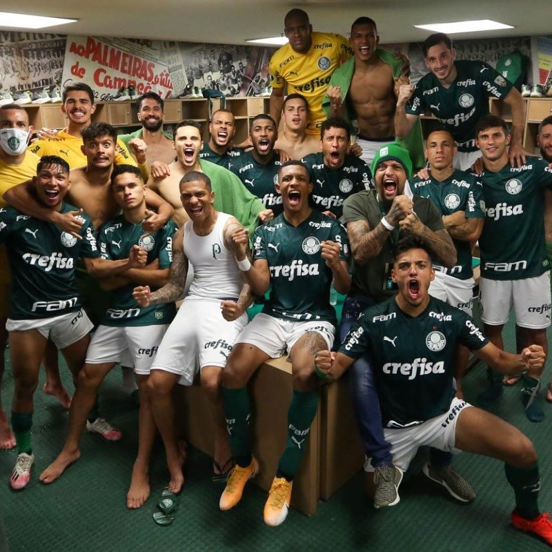 Abel Ferreira se empolga com qualidade do time do Palmeiras