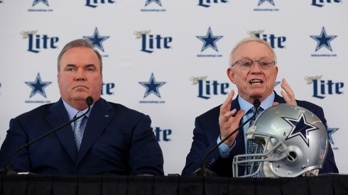 Mike McCarthy y Jerry Jones