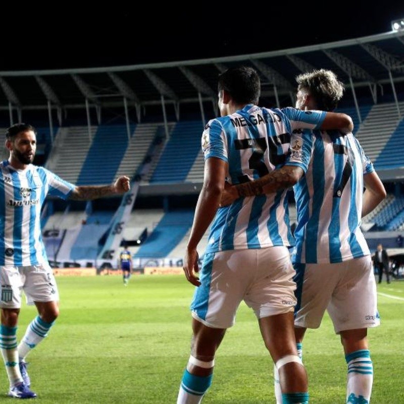 Racing pateó una vez al arco en 90': le ganó 1-0 a Boca en el Cilindro