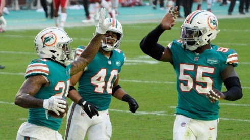 Miami Dolphins vs. New England Patriots juegan por la semana 15 de la NFL este domingo (Getty Images)