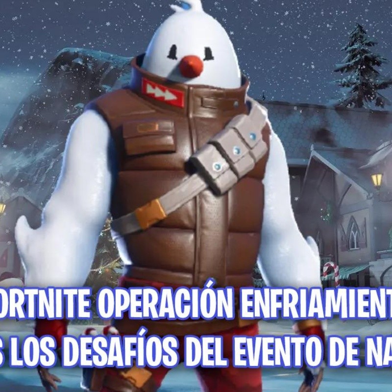 Todos los desafíos del evento Operación Enfriamiento en Fortnite