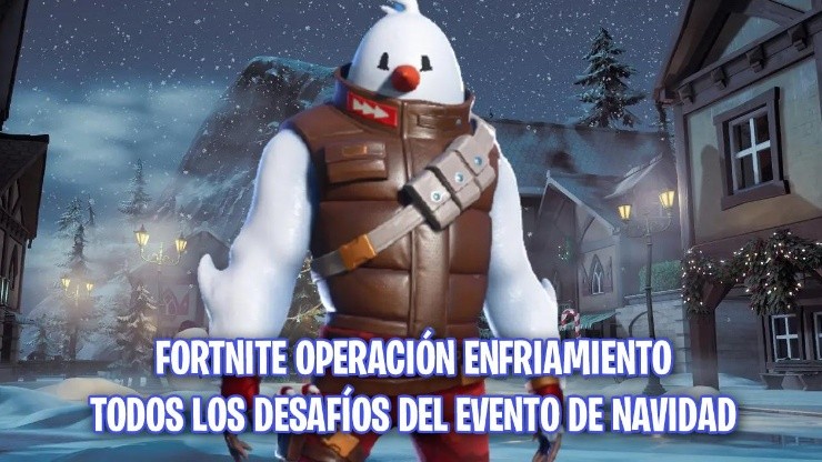 Todos los desafíos del evento Operación Enfriamiento en Fortnite