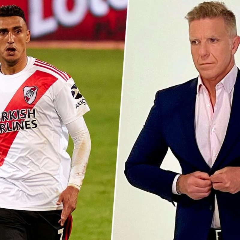 Fantino comparó a Matías Suárez con un histórico de River