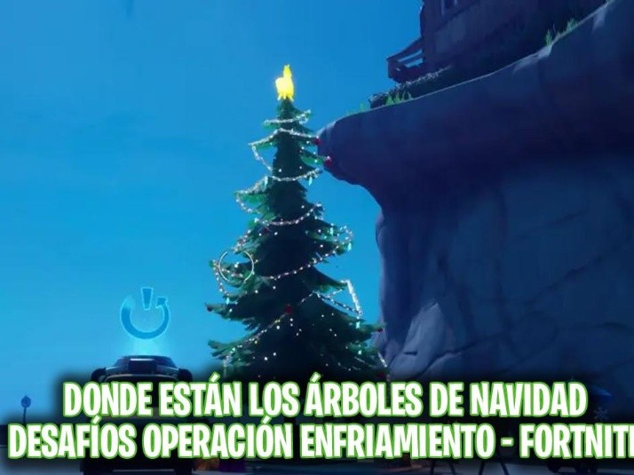 Fortnite | Baila frente a árboles de Navidad [SOLUCIÓN]