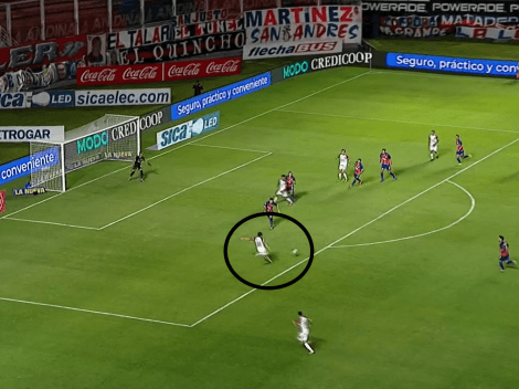 Video: Pulga Rodríguez la agarró de primera y la clavó en el ángulo para el golazo de la fecha