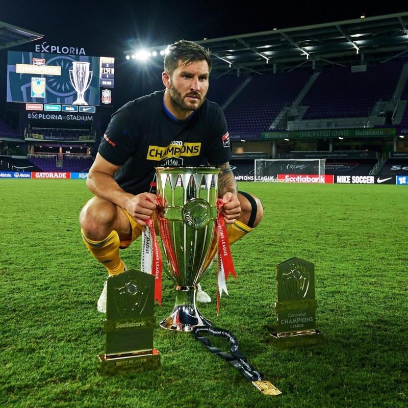 Así celebraron los jugadores de Tigres el título de Concachampions