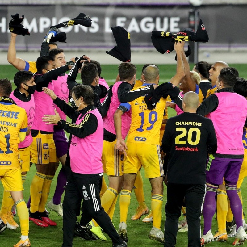 Tigres festejó el título de Concachampions al ritmo de Maluma