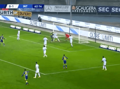 Handanovic se vistió de rojo por Papá Noél: el insólito gol que regaló con Inter