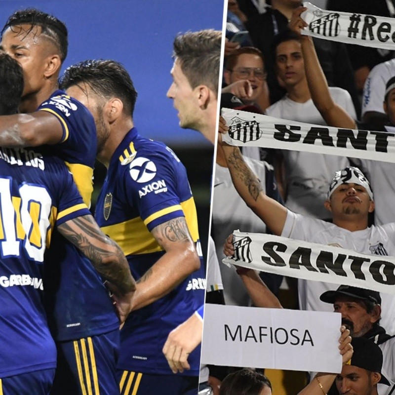 Twitter: la reacción de los hinchas al Santos al ver que jugarán contra Boca