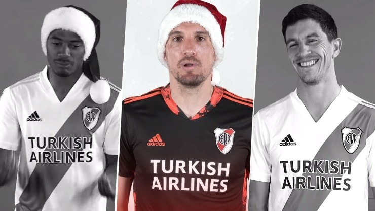 Entre bloopers y risas: el video que subió River para las fiestas