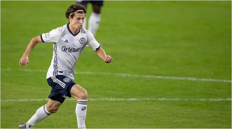 Brenden Aaronson. (Getty)