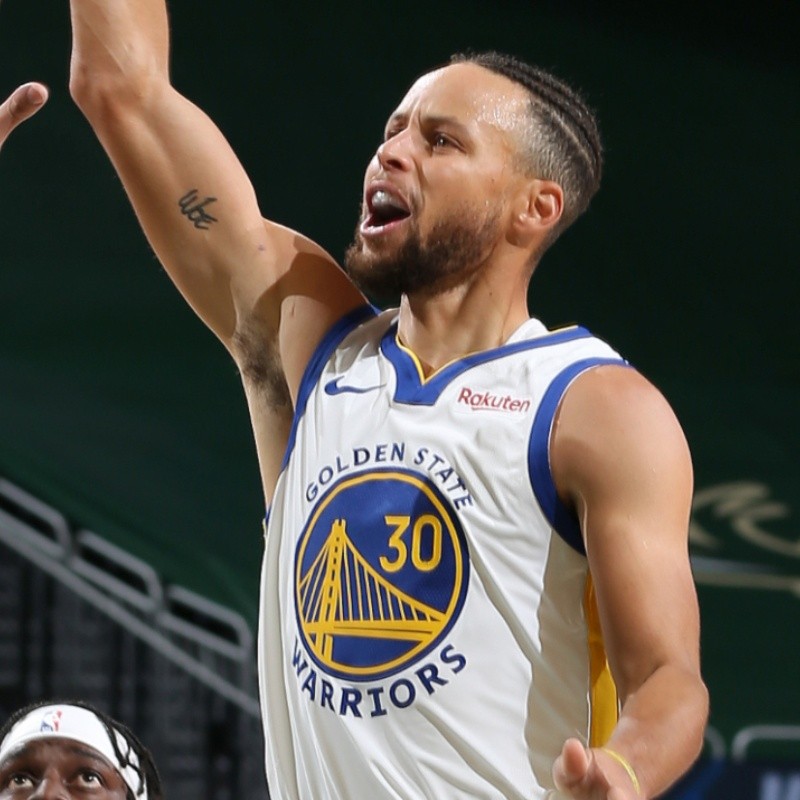 Curry lo sacó a pasear: la majestuosa jugada de la estrella de los Warriors