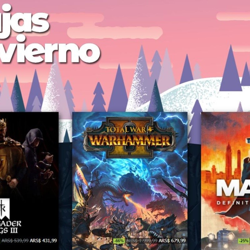 Llegaron las Rebajas de Invierno a Steam ¡Descuentos de hasta 90%!