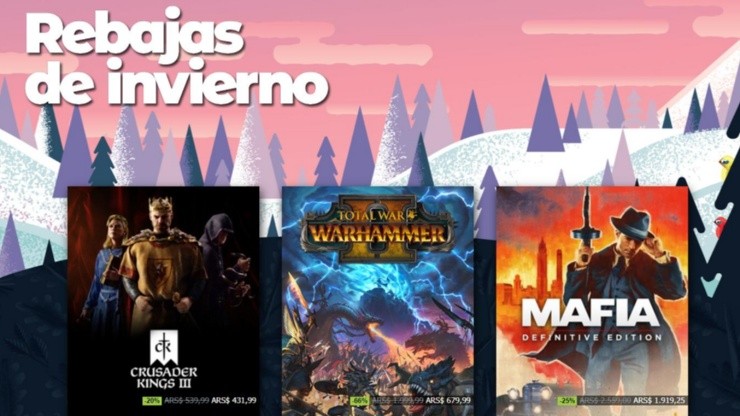 Llegaron las Rebajas de Invierno a Steam ¡Descuentos de hasta 90%!