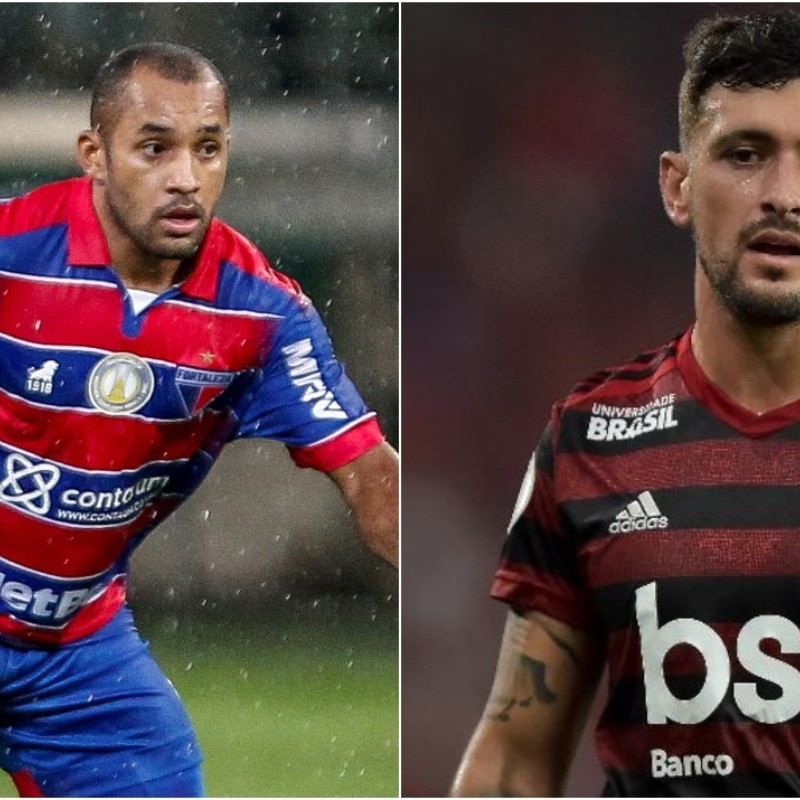 Fortaleza e Flamengo ficam no empate sem gols em partida que contou com lance bizarro