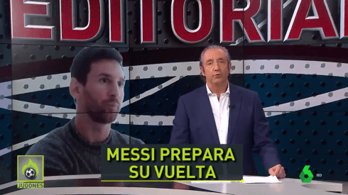 Pedrerol saca a la luz el supuesto plan de Messi: "Fíjense en un detalle muy importante"