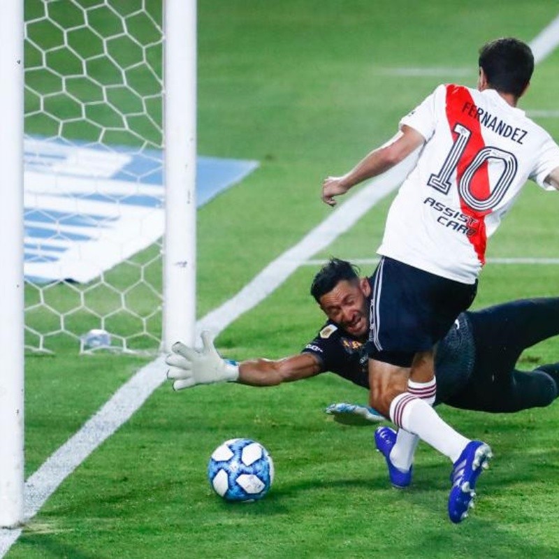 ¿Ya lo sabía? El detalle en el gol de Nacho Fernández que anticipó la salida de Pratto