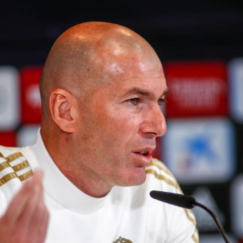 La pregunta que no le gustó nada a Zidane: "Aquí no pasa eso"